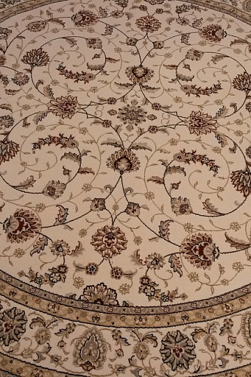 alfombra de lana ORIENT crema