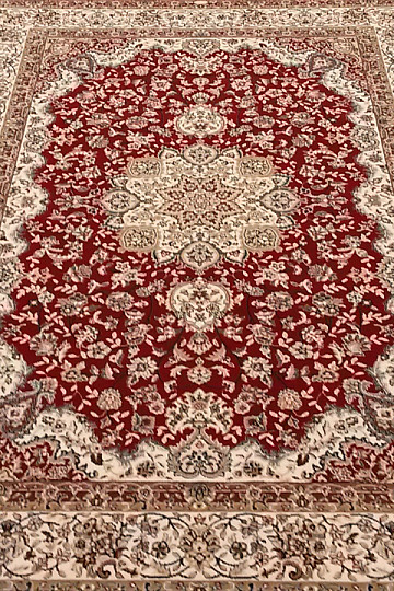 Alfombra clásica de lana ORIENT medallón