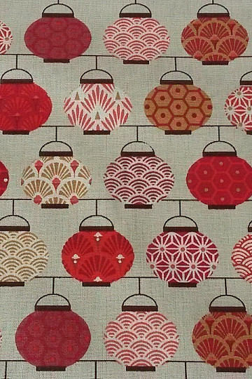 Tela decorativa LINTERNAS 4