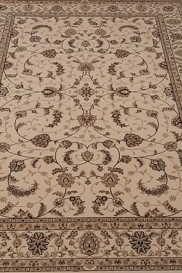 Alfombra clásica de lana ORIENT crema