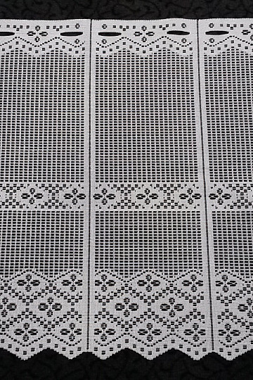 Cortina jacquard para vidriera 11542