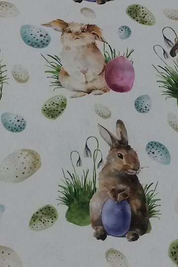 Tela decorativa CONEJITO DE PASCUA digital