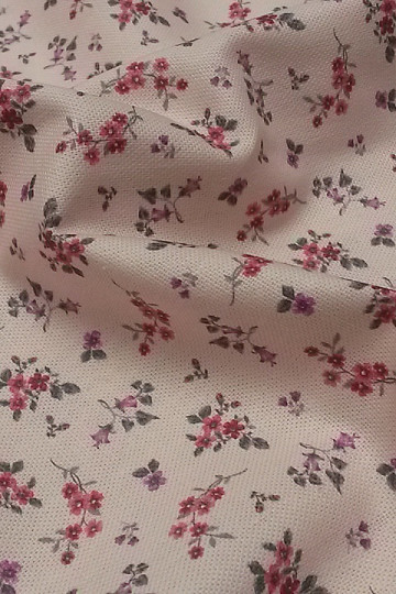Tela decorativa LENNY FLORES rosa