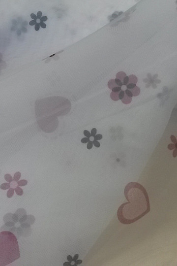 Cortina voile CORAZÓN II