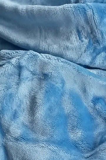 sábana MIKROFLANEL azul oscuro