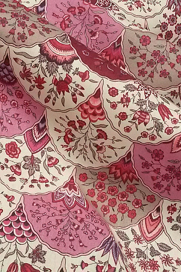 Tela decorativa FOLKLÓR 2 rosa