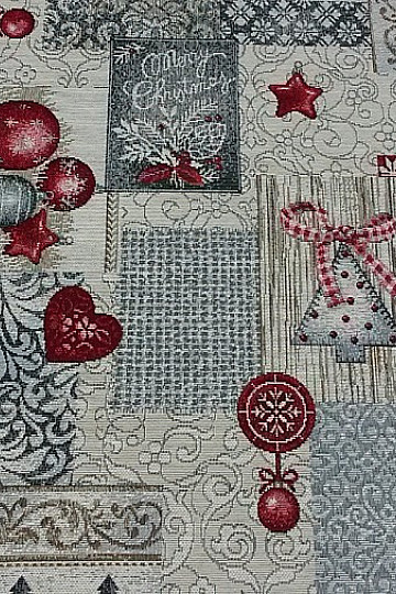 Mantel y pañuelo tapiz NAVIDAD MODERNA