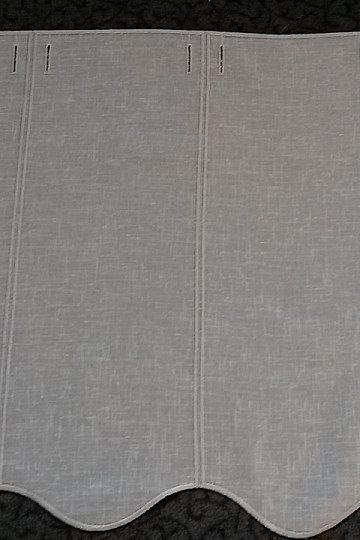Cortina de vidrieras 11622 gris