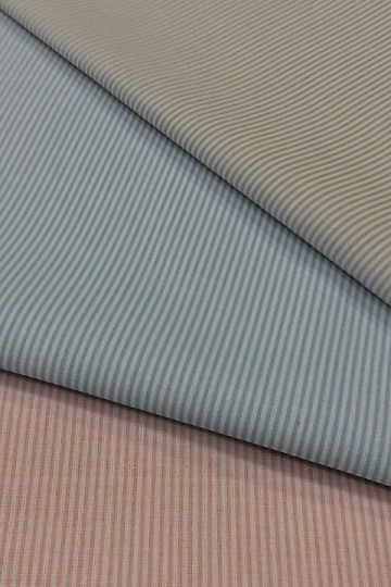 Tela de algodón BABY STRIPE azul