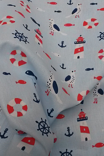 Tela decorativa MAJAKY azul