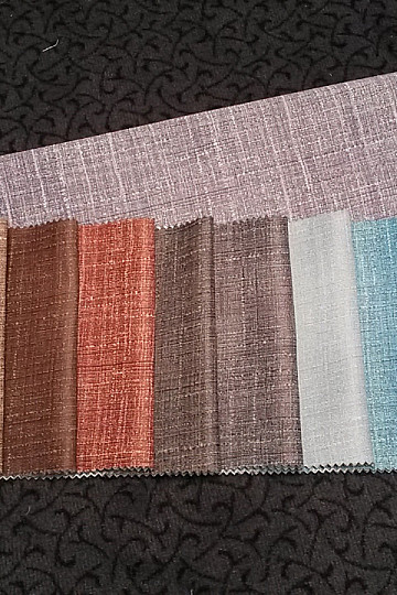 Tela decorativa DIMOUT para cortinas gris claro 94