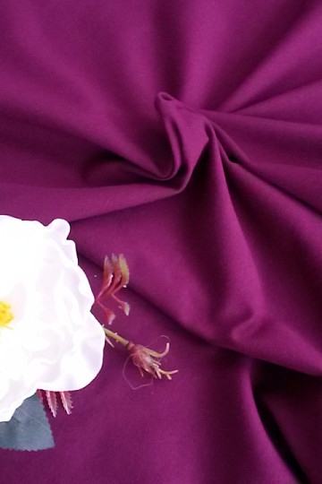 TEINTURE punto de algodón morado