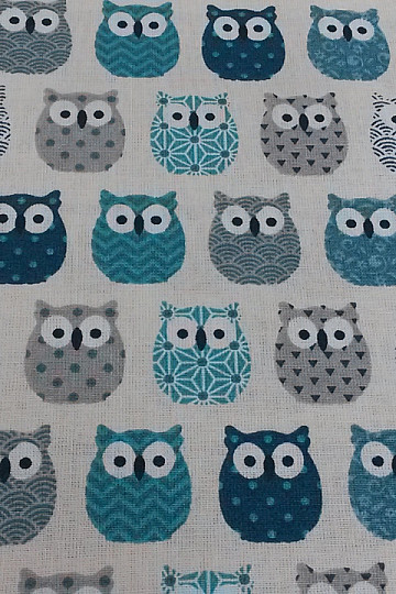 Tela decorativa MINI BÚHOS 1