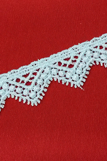 Encaje 5451/0010 3 cm blanco