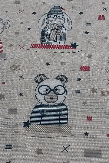 Tela decorativa LIEBRES Y OSOS