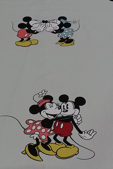 Tela decorativa infantil LOVE MINNIE