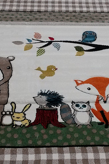 Alfombra infantil ANIMALES DEL BOSQUE