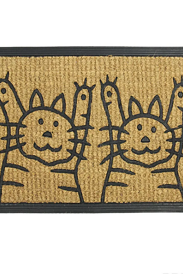 Felpudo 2 GATOS