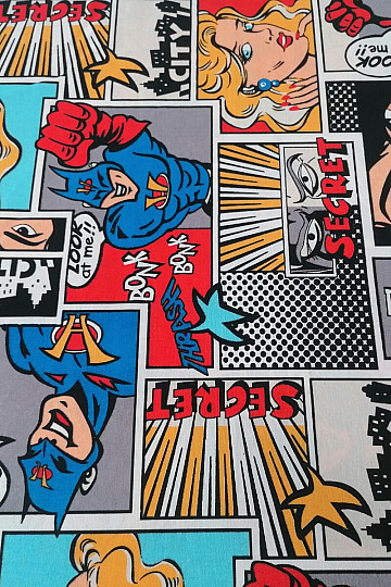 Tela decorativa KOMIKS 140