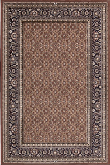 Alfombra clásica de lana ORIENT estampado integral rosa