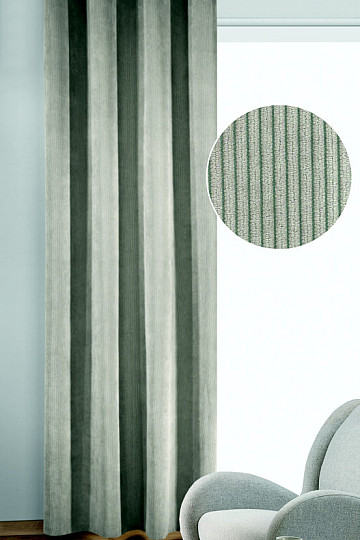 Cortina decorativa BRIT st. gris 135x245