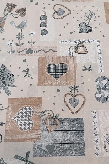 Tela decorativa TM PATCHWORK beige