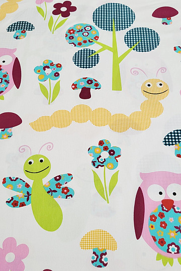 Tela decorativa infantil MERRY FOREST