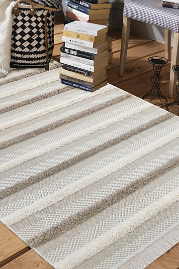 Alfombra de hilo DELI 03 beige claro