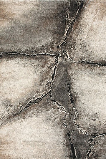 Alfombra pieza moderna SAHARA gris