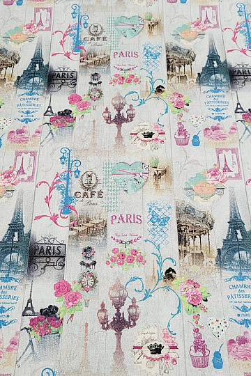 Tela decorativa PARIS impresión digital 3D