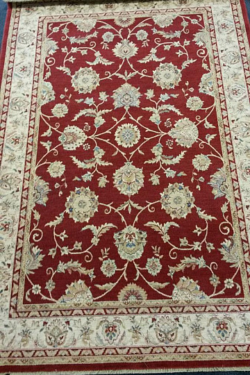Alfombra de lana de lujo DJOBIE ORIENT rojo