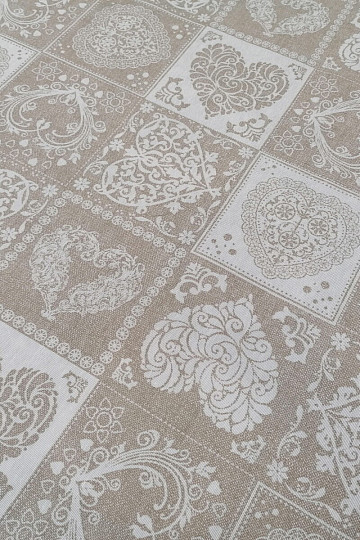 Tela decorativa AMORE BLANCO