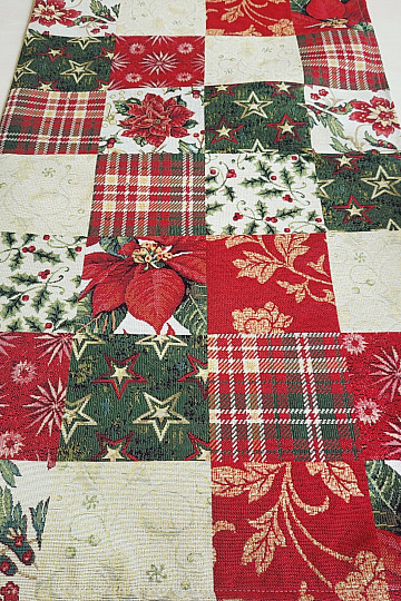 Mantel y bufanda de tapiz navideño HOLLY