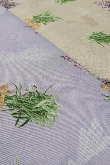 Tela decorativa ramo LAVANDA LILA