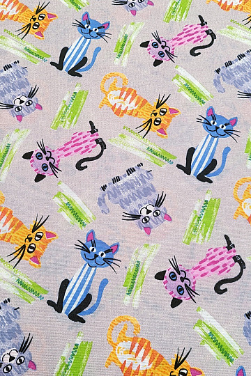 Tela decorativa GATOS MULTICOLOR