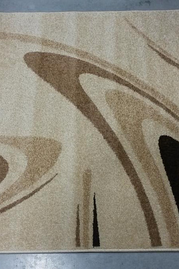 Alfombra pieza CAFÉ crema