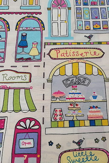 Tela decorativa PEQUEÑO MERCADO