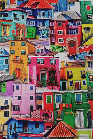 Tela decorativa CASAS digitales