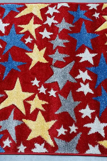 Alfombra infantil ESTRELLAS roja! ¡Últimas piezas!