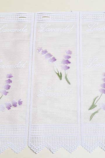 Cortina jacquard moderna para vidrieras LAVANDA NUEVO