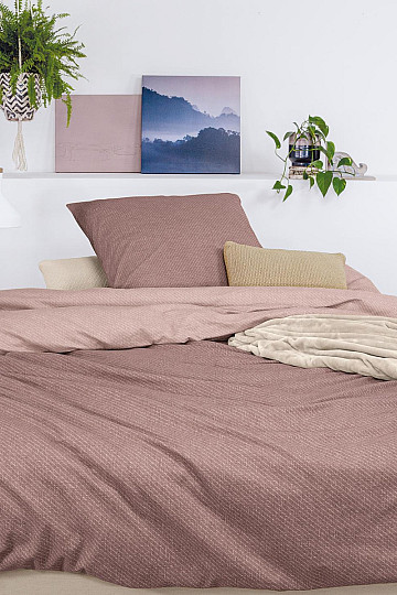 Ropa de cama de franela de lujo IRISETTE Koala 60 rosa viejo