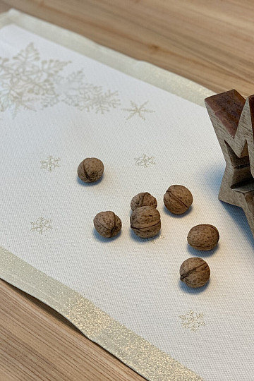 Manteles y pañuelos navideños NAVIDAD DORADA