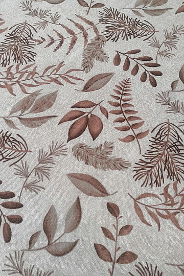 Tela decorativa MARRÓN HELECHO