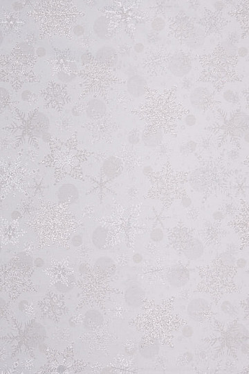 Tela jacquard decorativa FLAKES II. plata natural