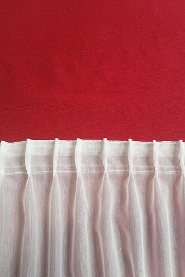 Cinta de cortina acampanada 8 cm, 1:1,5