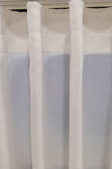 ERFALTE Cinta acampanada para cortina 9 cm, 1:2