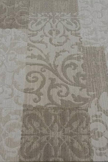 alfombra pieza moderna FONTANA verde y blanco
