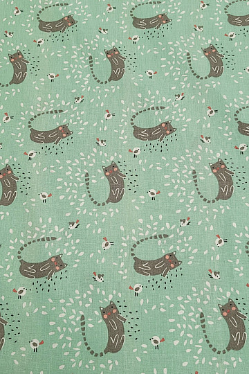 Tela de algodón ITCHY CAT