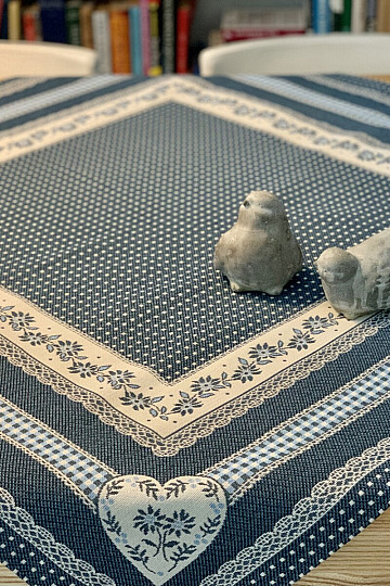 Mantel tapiz y mantón SELSKÁ JIZBA azul