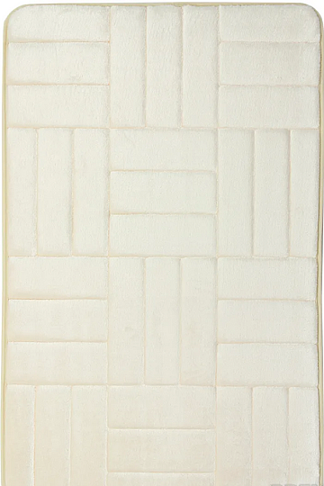Alfombra de baño 667 crema